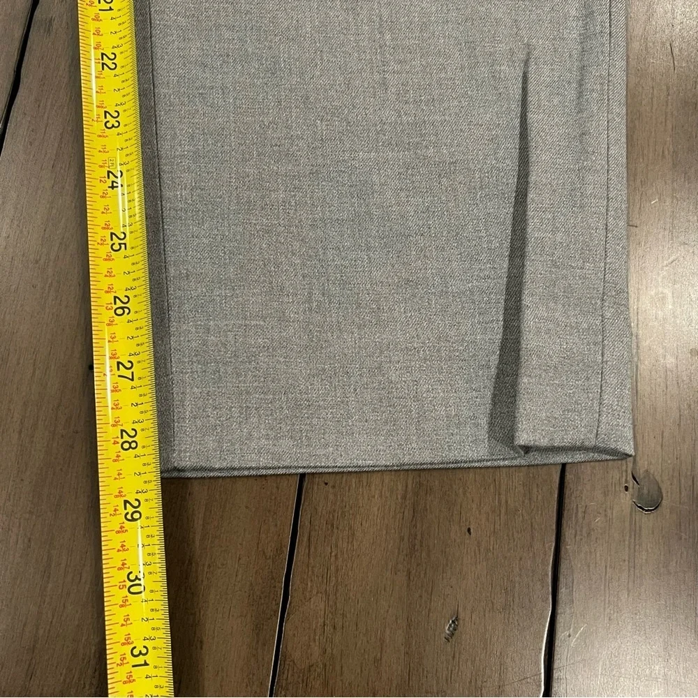 New Banana Republic Grey Heather Ryan pant Size 18 16 Slim Fit straight leg BR28 - Picture 10 of 15